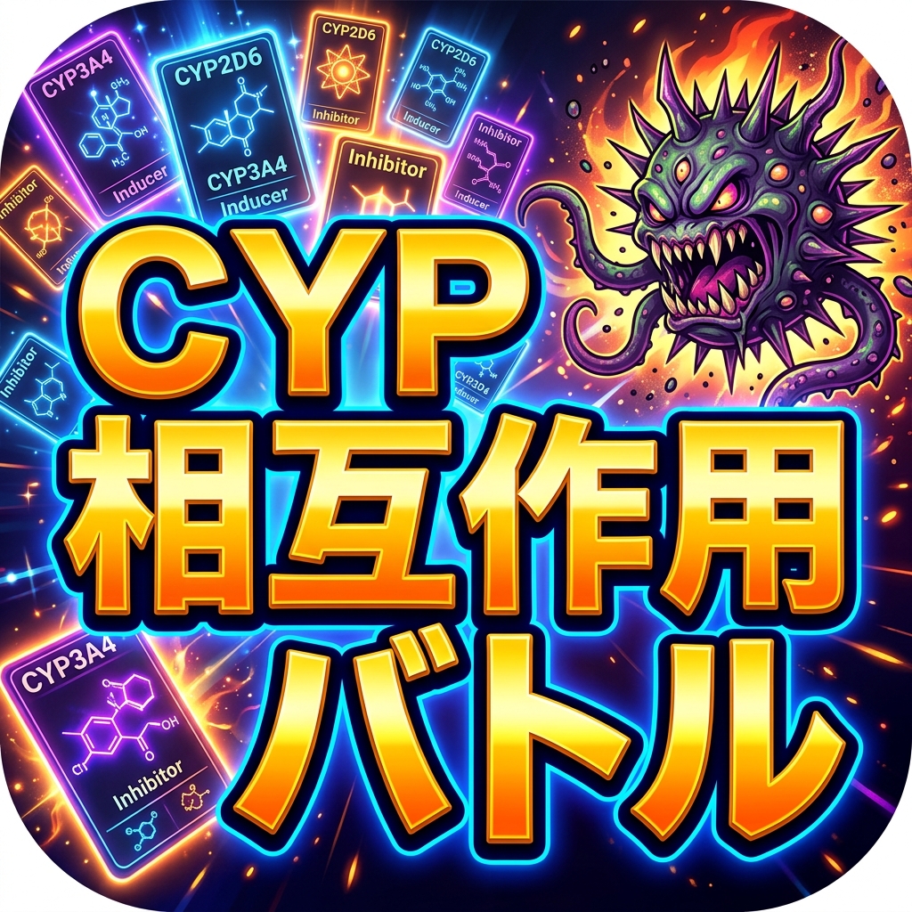 CYP相互作用バトル アプリアイコン